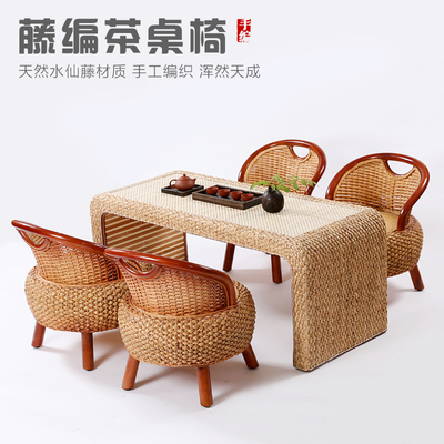 一隅清雅时光，轻触自然的气息 藤编茶几茶桌与传统藤家具新生